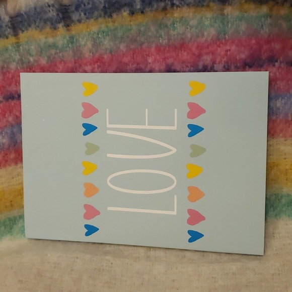 3/$10 CrownJewlz "LOVE" Heart Print Softcover Journal Notebook - Picture 2 of 10